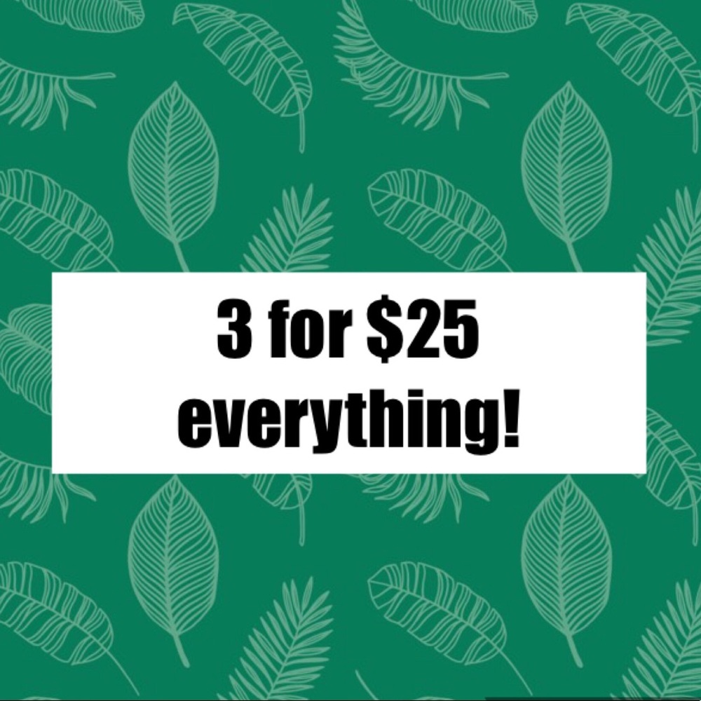 3 for 25